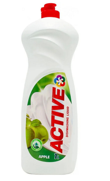 Засіб для миття посуду Active 1л Яблуко (4820196010388)