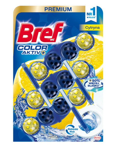 Освіжувач BREF 3*50г (3*4кульки) Color Active Blue Water (9000101332490)