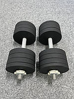 Гантелі металеві 2 шт. по 38 кг
