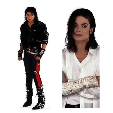 Дакімакура 150х50 см Майкл Джексон Michael Jackson 'Bad' Подушка з наволочкою двостороння, фото 1