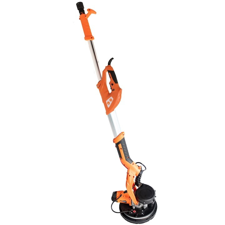 Шліфувальна машина для стін і стелі з пилососом, 1200 Вт, 225 мм, Wolfson, фото 1