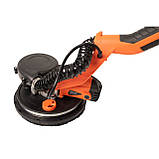 Шліфувальна машина для стін і стелі з пилососом, 1200 Вт, 225 мм, Wolfson, фото 7