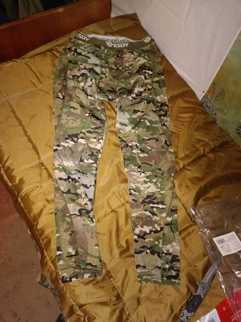 Термобілизна швидковисихна Термобілизна щільна "Кубик". ESDY. Мультикам - фото покупців 3