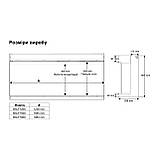 Електрокамін тристоронній Dimplex Ignite Bold 50 (BXLF50) з обігрівом, дровами, кристалами скла, кольорами полумʼя та підсвіткою, фото 3