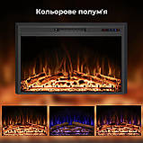 Електрокамін з обігрівом Royal Goodfire Lite 33 (EF33B), з дровами, кольорове полумʼя, фото 4