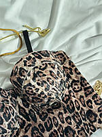 Модний топ бюстьє. Жіночий одяг. Топ леопардовий., фото 4