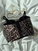 Модний топ бюстьє. Жіночий одяг. Топ леопардовий., фото 5