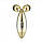 Роликовий масажер WellDerma Face Lifting Compact Roller Gold, фото 2