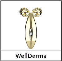 Роликовий масажер WellDerma Face Lifting Compact Roller Gold