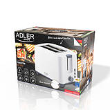 Тостер + підставка для булочок Adler AD 3216 (750 Вт, 7 режимів, автовідключення), фото 9