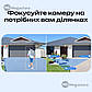 Вулична ip камера відеоспостереження IP WiFi 4 Мп подвійна поворотна з віддаленим доступом з передачею на телефон, фото 4
