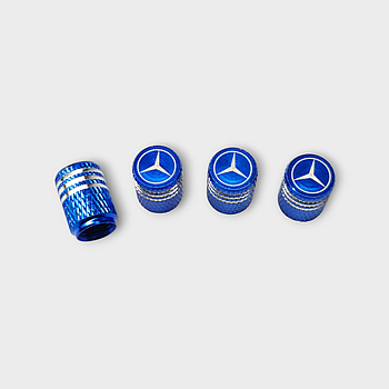 Металеві ковпачки на ніпель з логотипом Mercedes