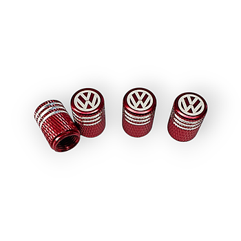 Металеві ковпачки на ніпель з логотипом Volkswagen
