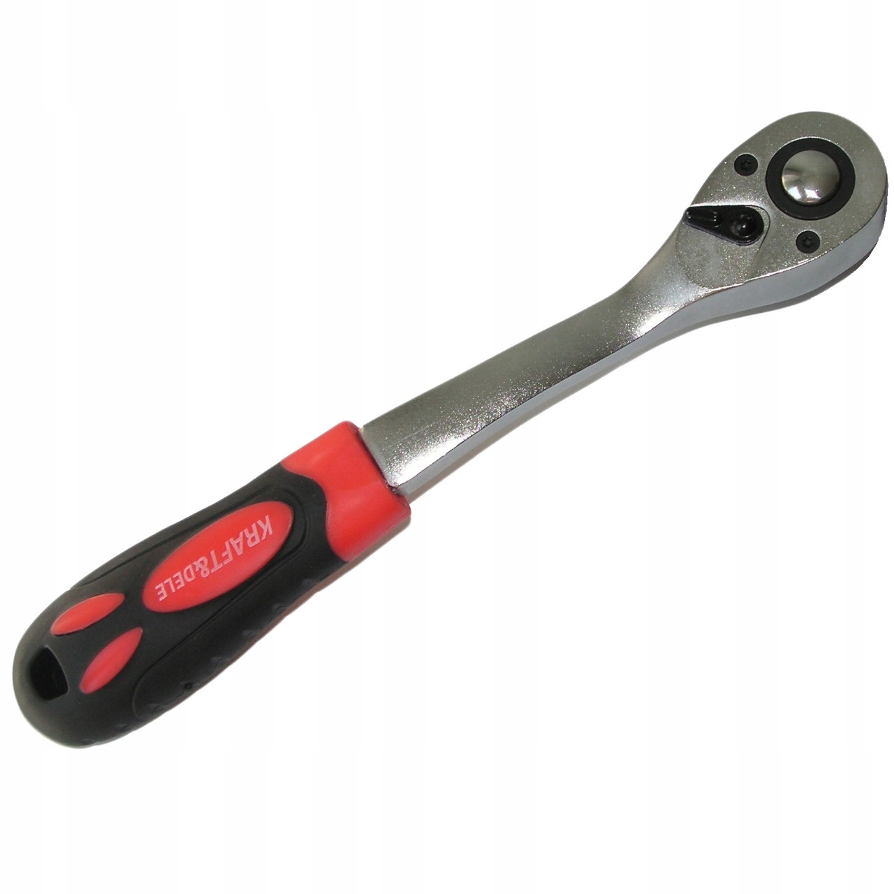 Тріскачка 1/2" з вигнутою ручкою 255 мм 72 зубця KRAFT&DELE KD11002