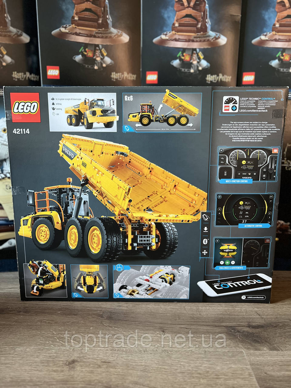 Конструктор Lego 42114 Technic 6x6 Volvo Articulated Hauler (6x6
