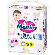 Підгузки-трусики Merries для дітей розмір M (6-11 кг) 52 шт (418579)