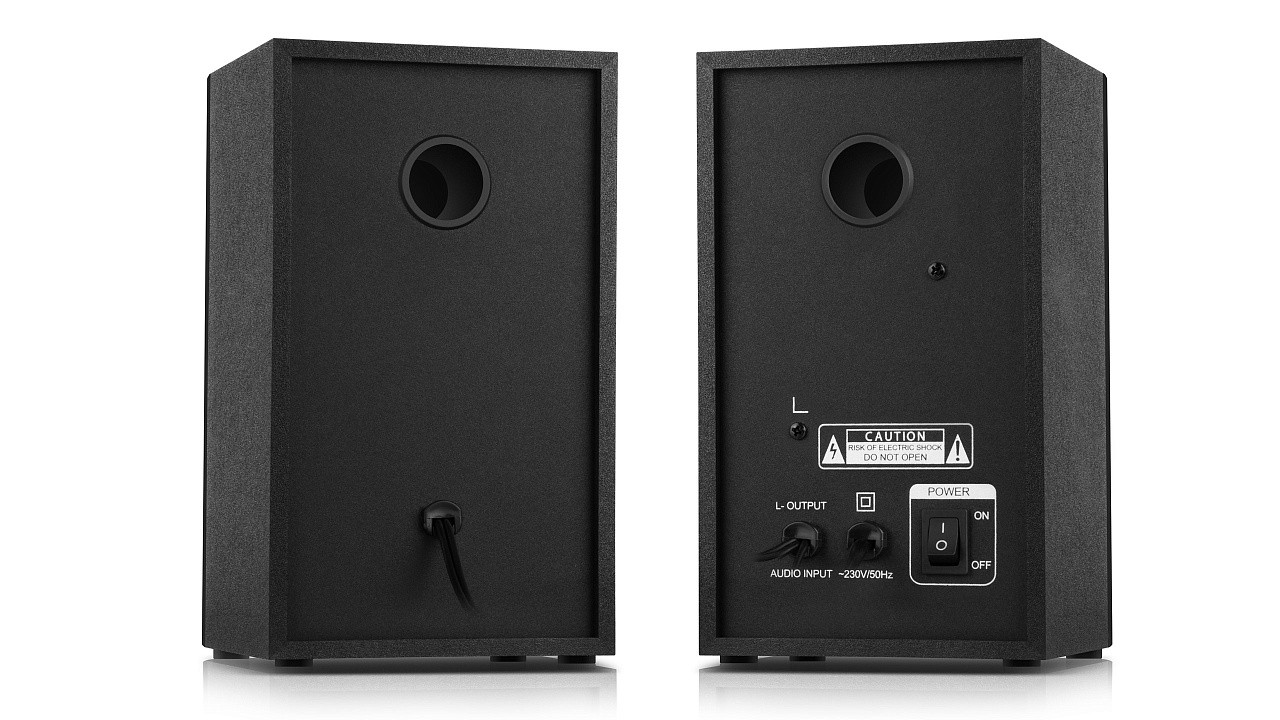 Акустична система REAL-EL S-415 Black Чорний DS