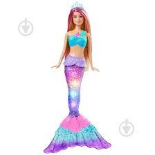 Лялька Барбі русалка зі хвістом, що світиться Barbie Dreamtopia HDJ36