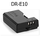 Адаптер DR-E10 LP-E10 для Canon ACK-E10 EOS 1100D 1200D 1300D 1500D 2000D T3 T5 T6 T7 X50 X70 X80 X90