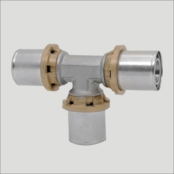 Трійник 16х26х26 прес-фітинг, фото 1