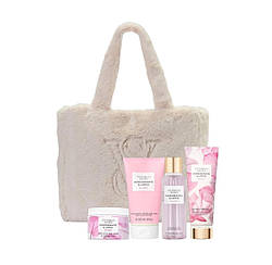 Подарунковий Набір косметики для тіла Victoria's Secret Pomegranate & Lotus Гранат и Лотос, в сумці