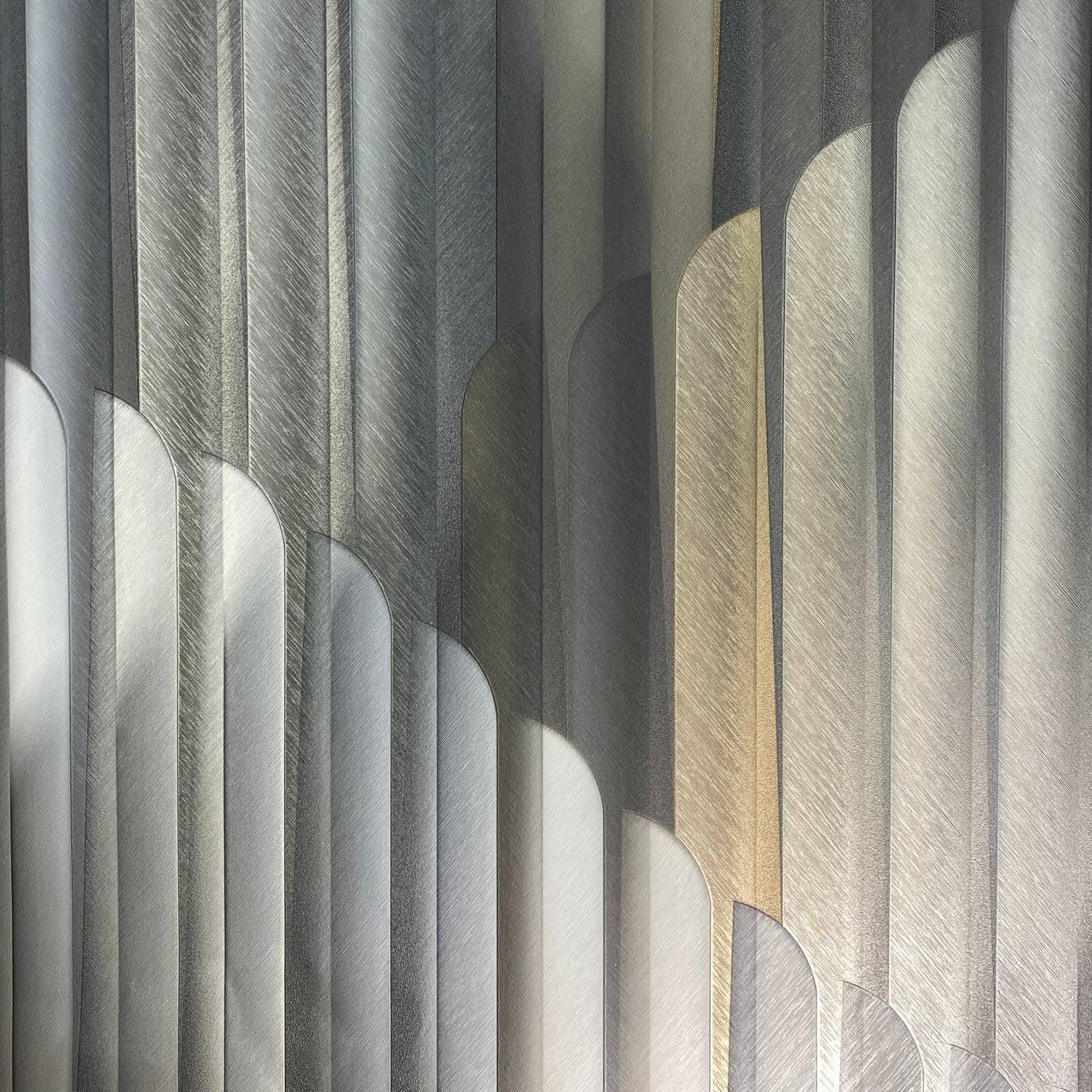 Шпалери вінілові на флізеліновій основі Коричневі Erismann Elysium 1,06 х 10,05м (12228-15), фото 1