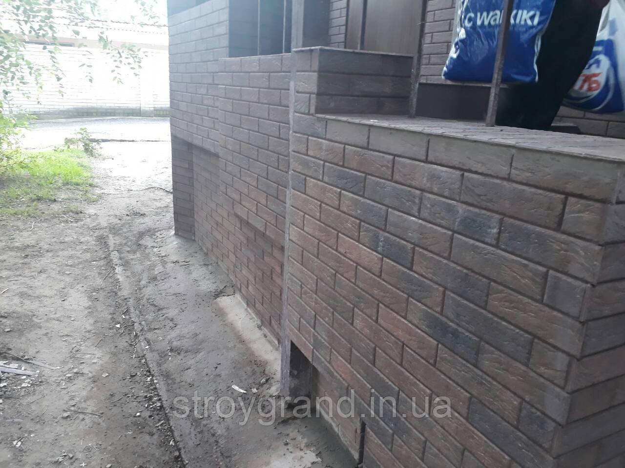 Картка цегли облицювальна