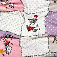 Фланель печворк у рожевих тонах 240 см, фото 3