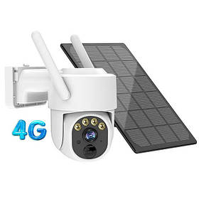 Акумуляторна вулична 4G камера відеоспостереження із сонячною панеллю HFWVISION HF-BS16-4GEU