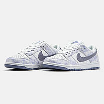 Жіночі Кросівки Nike SB Dunk Low Purple Pulse Blue / Найк СБ Данк Пульс Низькі Блакитні з Білим та Фіолетовим, фото 5