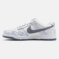 Жіночі Кросівки Nike SB Dunk Low Purple Pulse Blue / Найк СБ Данк Пульс Низькі Блакитні з Білим та Фіолетовим, фото 4