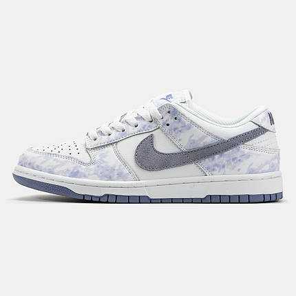 Жіночі Кросівки Nike SB Dunk Low Purple Pulse Blue / Найк СБ Данк Пульс Низькі Блакитні з Білим та Фіолетовим, фото 1