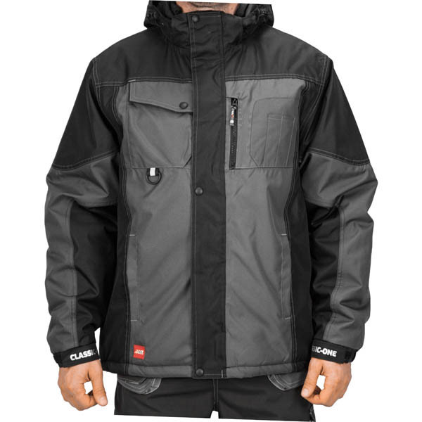 Куртка зимова робоча, чоловіча утеплена з капюшоном, спецодяг захисний, роба спецівка, уніформа польша