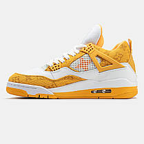 Чоловічі Кросівки Nike Air Jordan Retro 4 x Louis Vuitton Yellow / Найк Аїр Джордан Ретро 4 Луї Віттон Жовті, фото 4