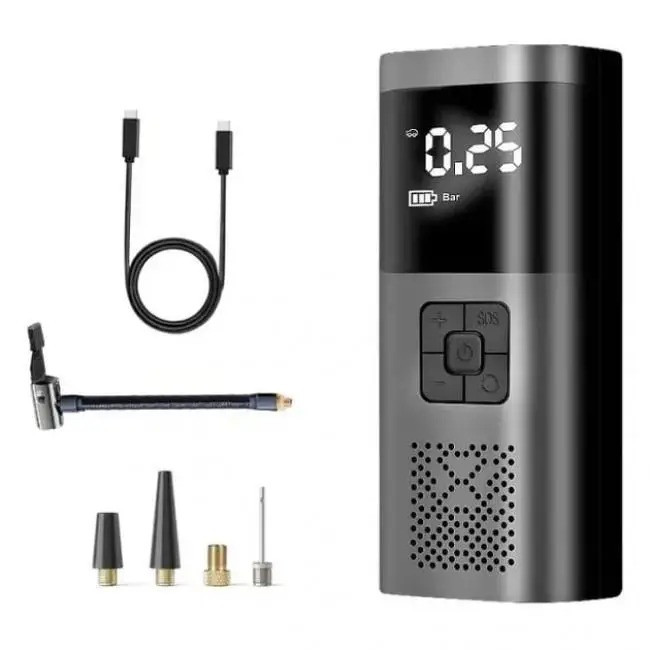 Компресор для автомобіля від прикурювача Wireless Air Pump 9038