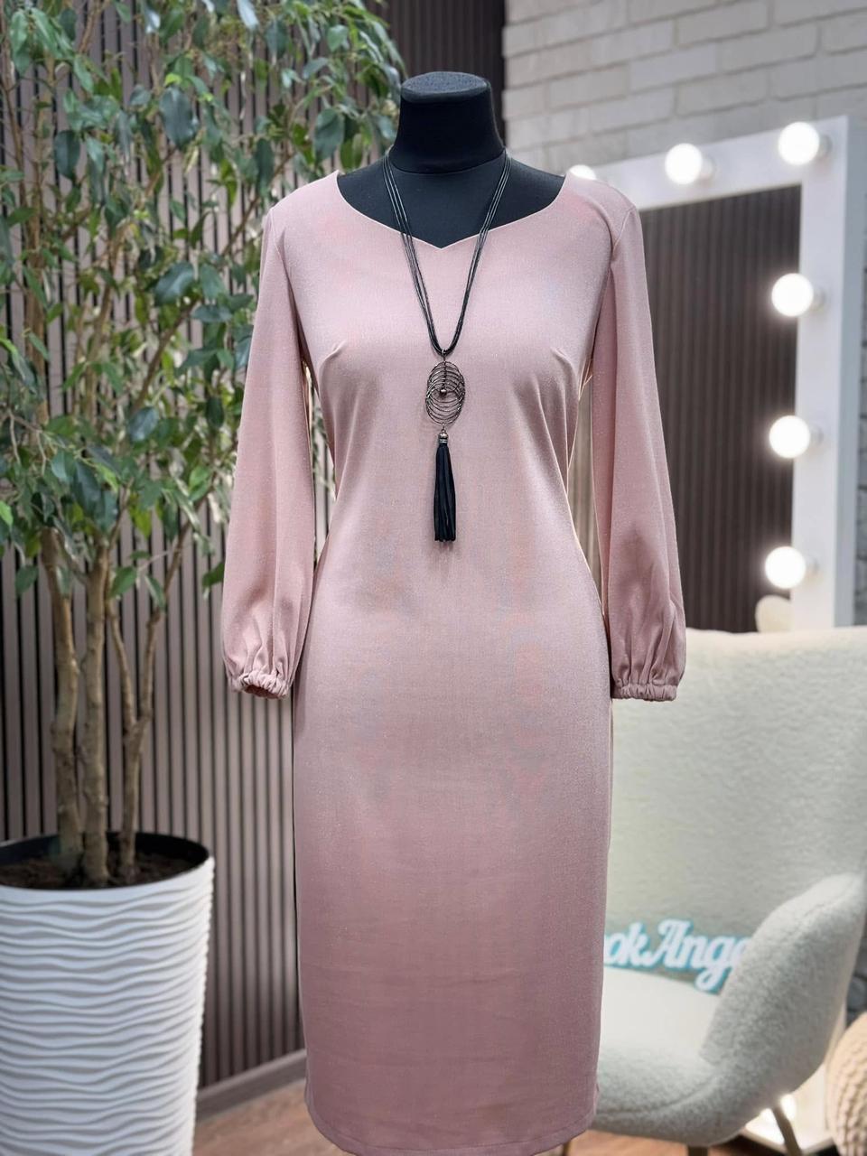 Елегантна жіноча сукня, тканина "Трикотаж" 50, 52, 54, 56 розмір 50