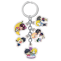 Брелок акриловий Бананова риба Banana Fish 11 см