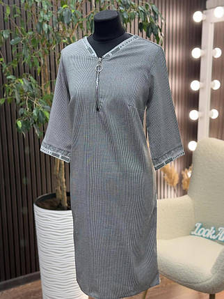 Стильна жіноча сукня, тканина "Котон" 48, 50, 52 розмір 48, фото 1