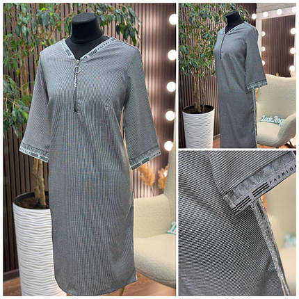 Стильна жіноча сукня, тканина "Котон" 48, 50, 52 розмір 48, фото 3