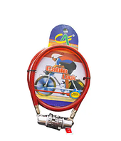 Замок зі сталевим тросом із паролем довжина 65 см, фото 2