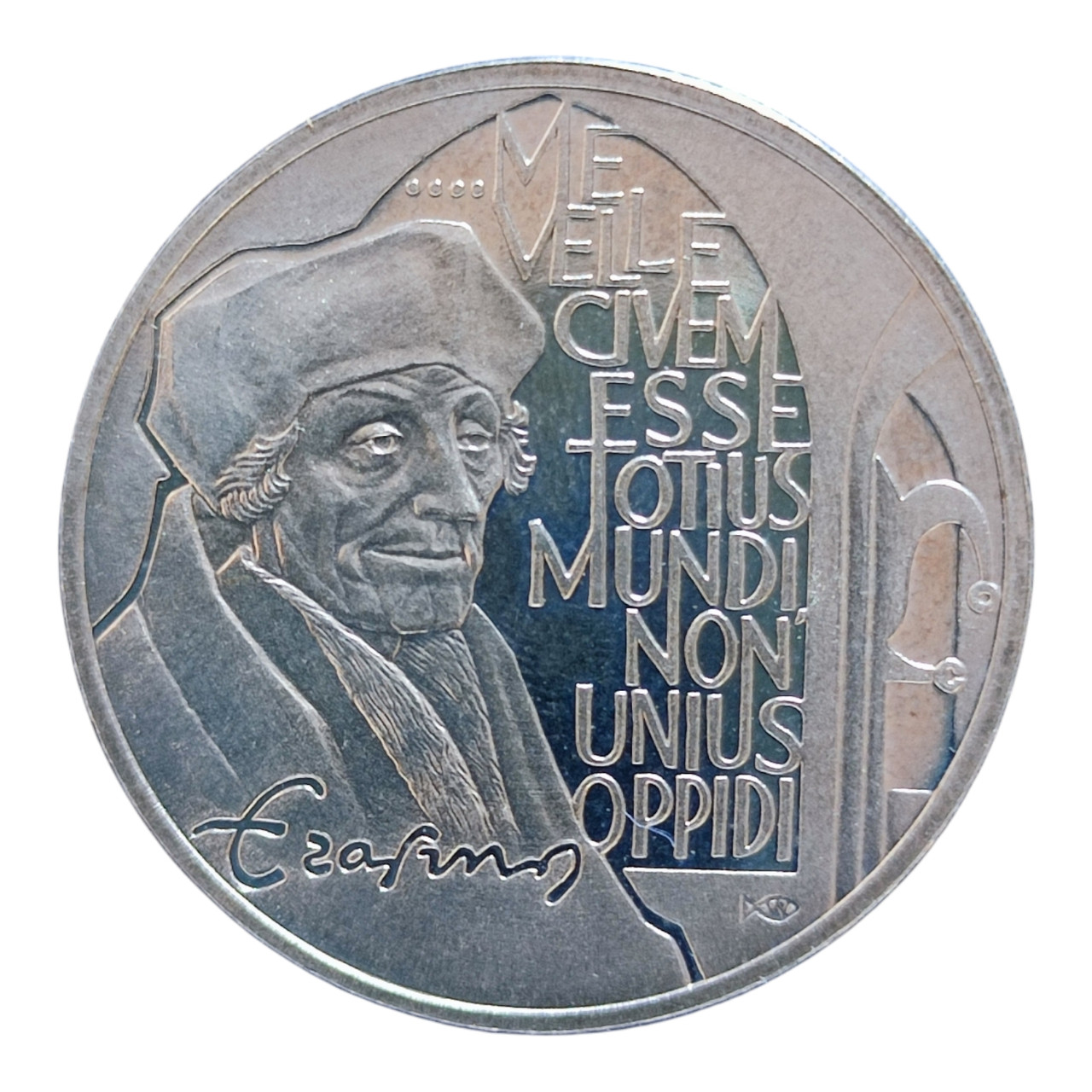 Нідерланди 2½ ECU, 1991 Еразм Ротердамський