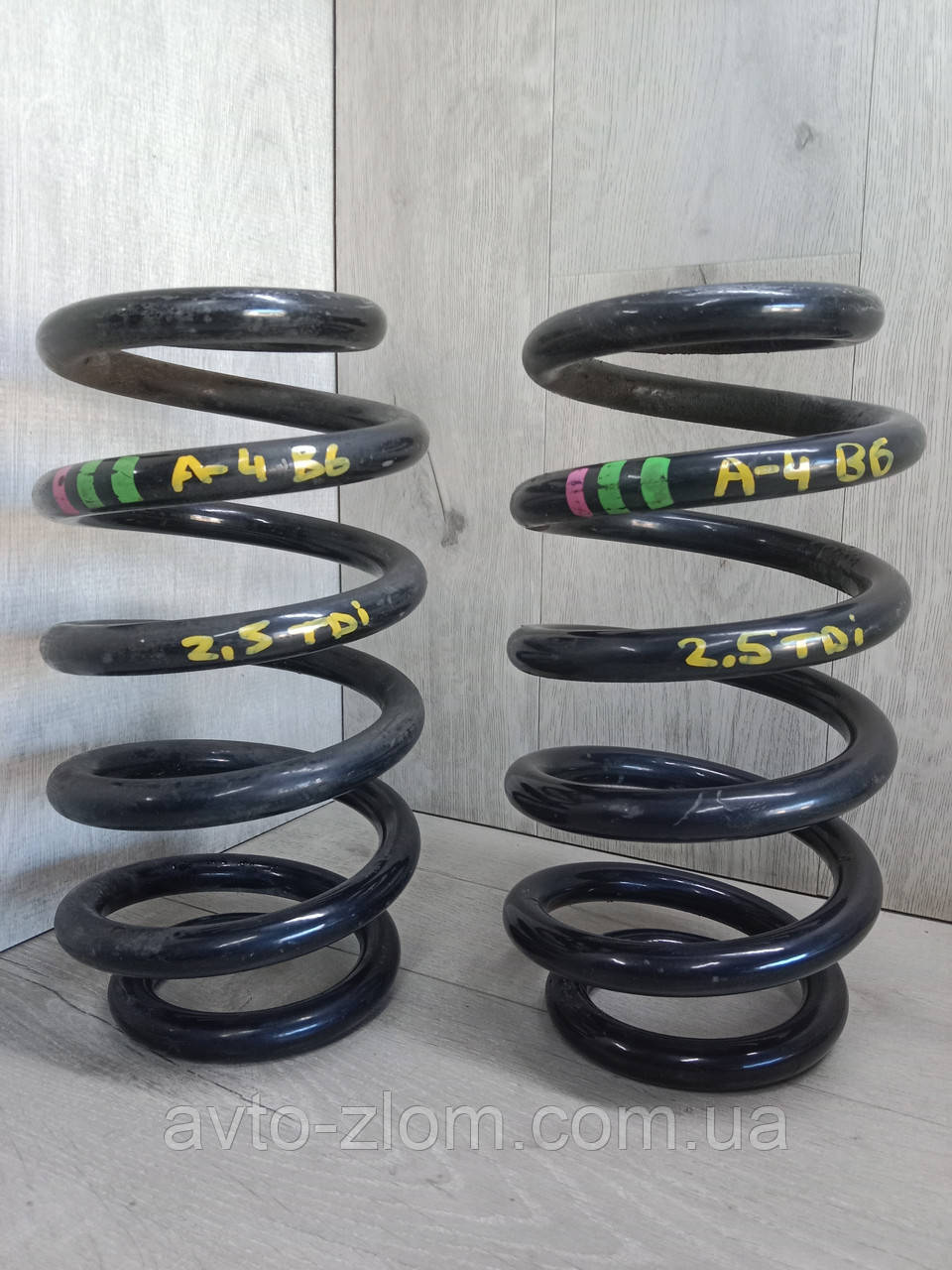 Передні пружини Audi A4 B6, B7. Ауді А4 Б6, Б7. 2.5TDI., фото 1
