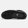 Чоловічі Кросівки Nike Air Jordan 4 Retro Black Cat / Найк Аїр Джордан 4 Ретро Кат Чорні, фото 11