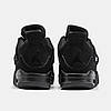 Чоловічі Кросівки Nike Air Jordan 4 Retro Black Cat / Найк Аїр Джордан 4 Ретро Кат Чорні, фото 9