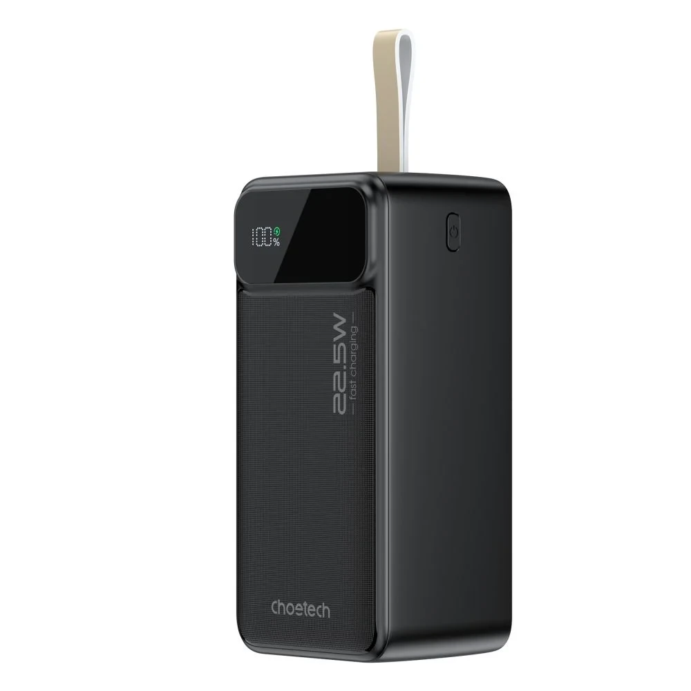 Повербанк для планшету 50000mAh 22.5W B732 Black QC3.0 PD3.0 Choetech (43-00118)