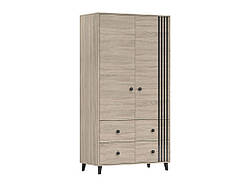 Шафа в дитячу кімнату Fox 06 4S2D (дуб сонома)