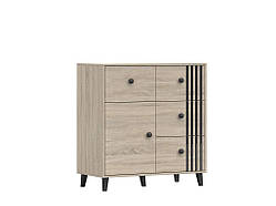 Комод у дитячу кімнату Fox 03 4S1D (дуб сонома)