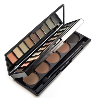 Alex Horse Палетка для брів матові тіні 15 відтінків №1, фото 1