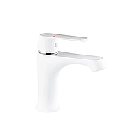 Змішувач для раковини Kroner KRP Armada - W010 Білий Стильний кран для ванної Надійний кран для ванної