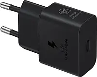 Мережевий зарядний пристрій Samsung 25W Type-C Black (EP-T2510NBEGEU)